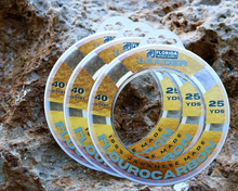 Load image into Gallery viewer, Fluorocarbon Leader – Clear Low-Visibility Fishing Line (3Pk.)
