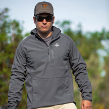 Load image into Gallery viewer, Grey Waterproof Hoodie with Built In Face Mask - W3 Outbound - Sportsman Gear
