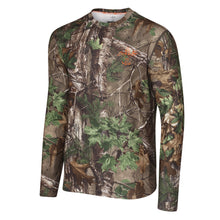 Load image into Gallery viewer, Sportsman Responder Xtra Green Camo Shirt, Long Sleeve Base Layer - woods deer hunting 
