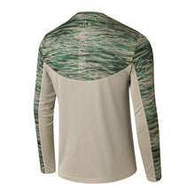 Load image into Gallery viewer, Hydrotech Long Sleeve Performance Fishing Shirt - Marsh Camo - UPF 50+ Sun Protection - Men&#39;s Moisture Wicking Quick Dry T Shirt - Sportsman Gear
