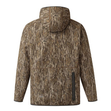 Load image into Gallery viewer, Bottomland Camo Water Resistant Jacket with Built-In Face Mask - W3 Outbound - Sportsman Gear
