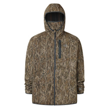 Load image into Gallery viewer, Bottomland Camo Water Resistant Jacket with Built-In Face Mask - W3 Outbound - Sportsman Gear
